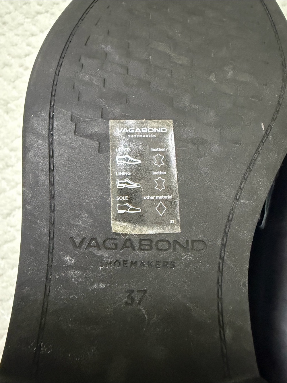 Vagabond Shoemakers Alex Leather Black Loafers Classic Womens Shoes EU 37 US 7 - Picture 8 of 12